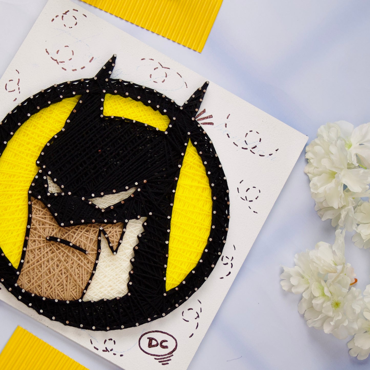 Batman - String art