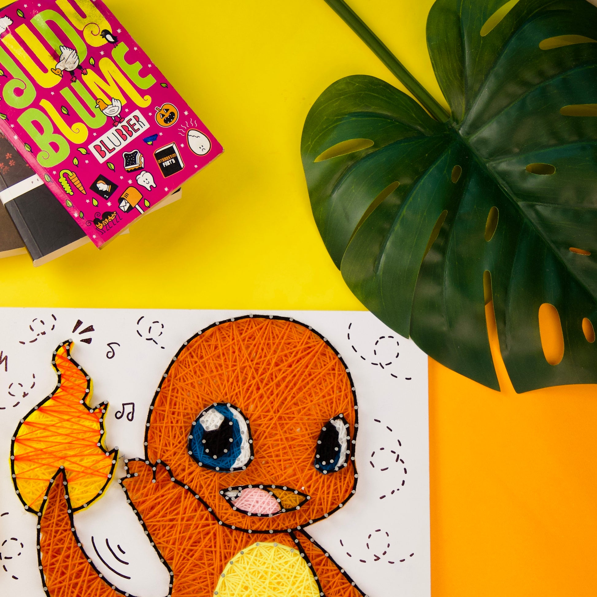 Made-to-Order Charmander String Art