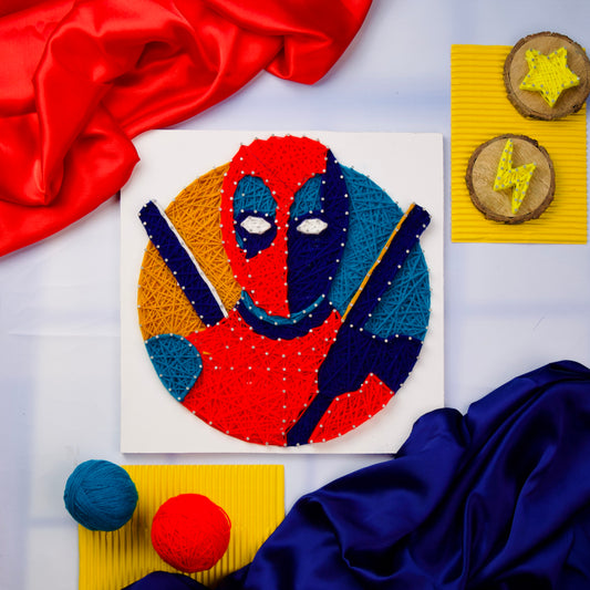 Deadpool - String art