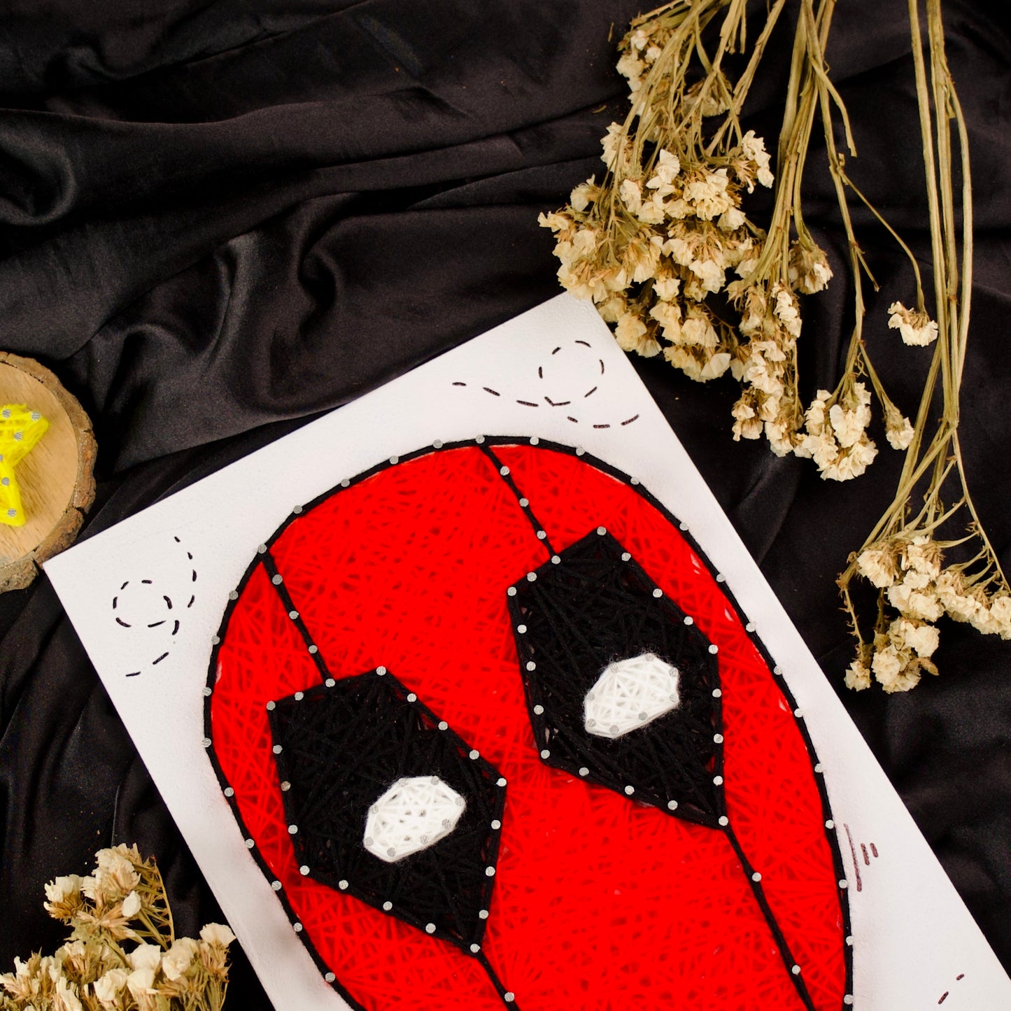 Deadpool logo - String art