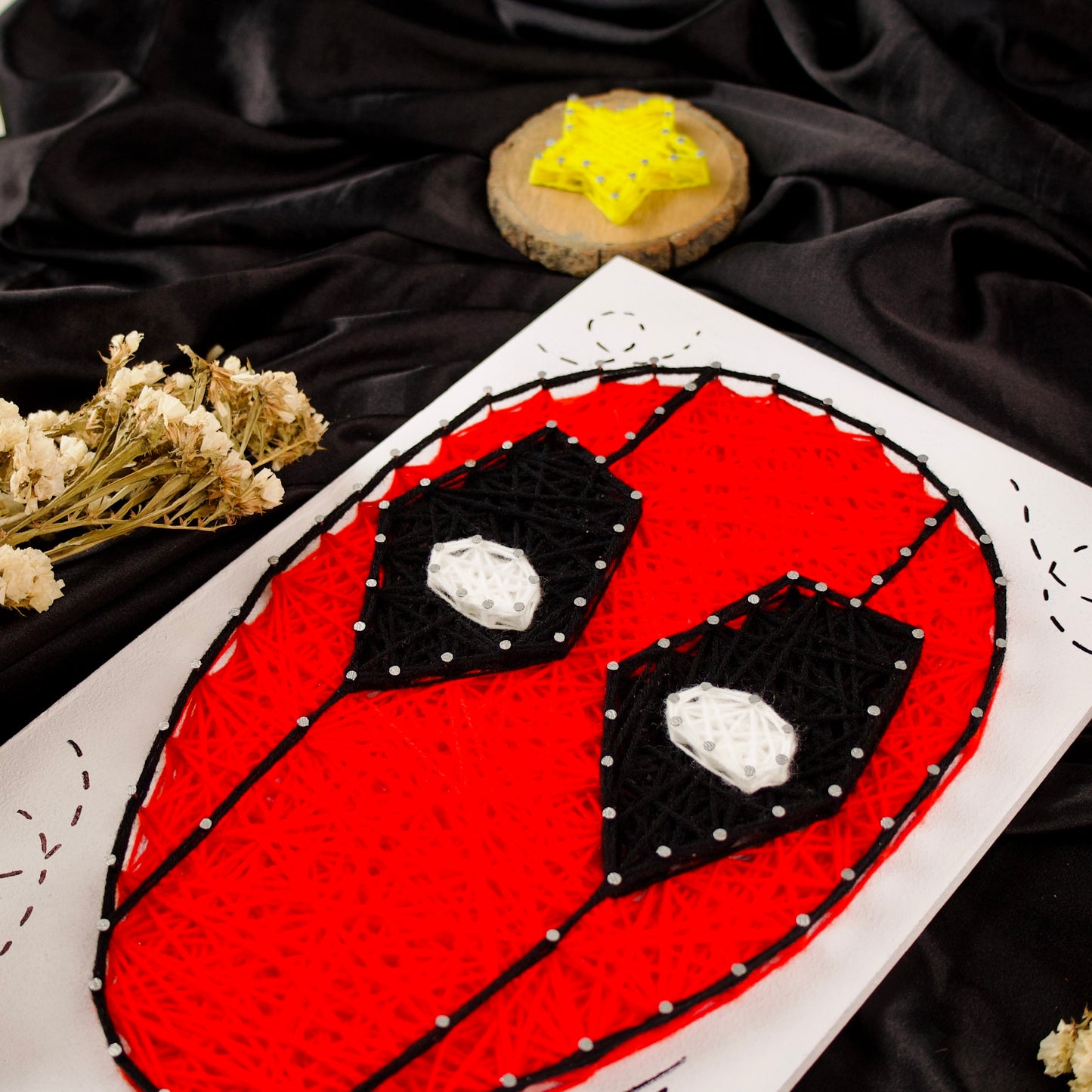 Deadpool logo - String art