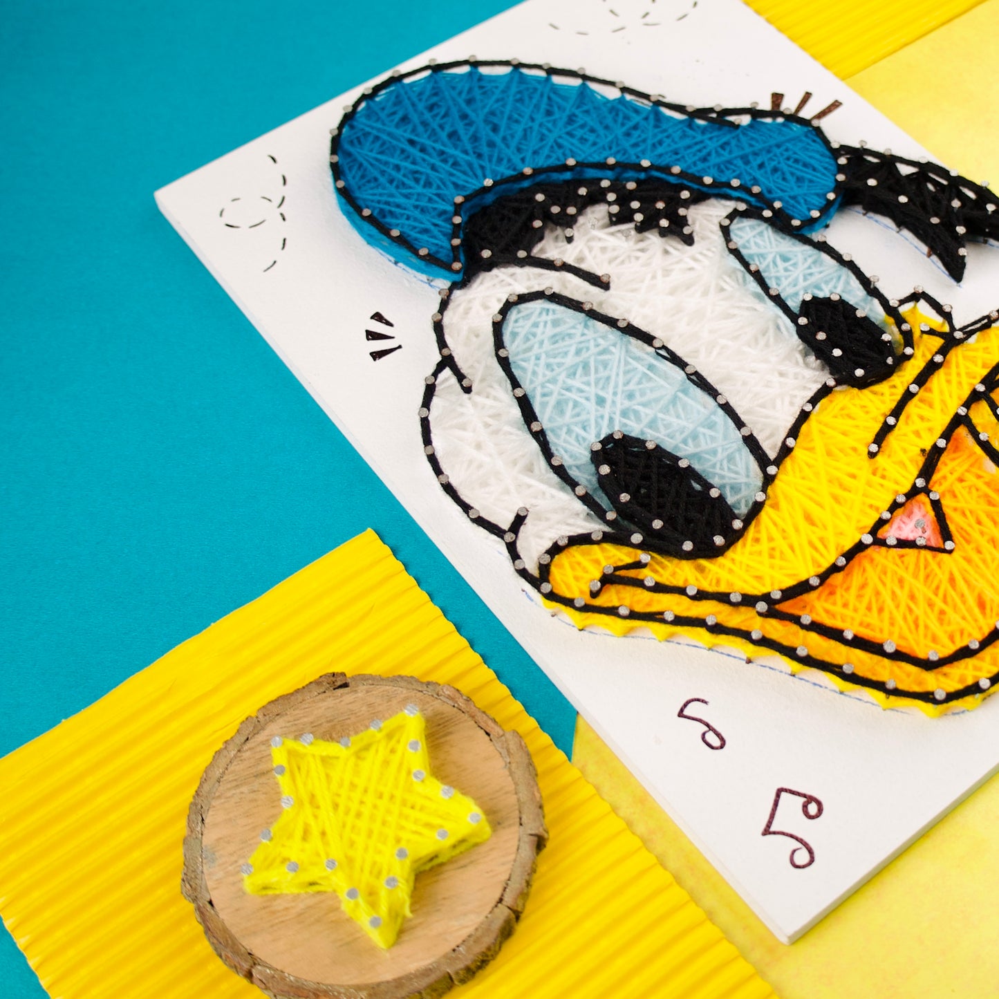 Donald - String art