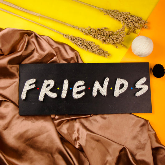 Friends logo - String art