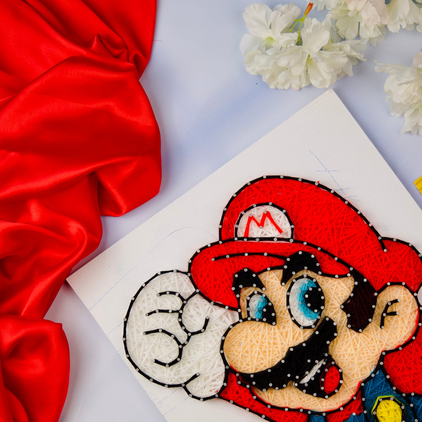 Mario - String art