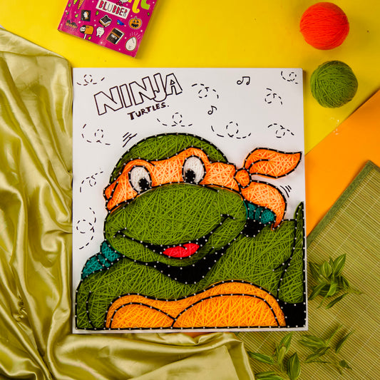 Ninja Turtles - String art