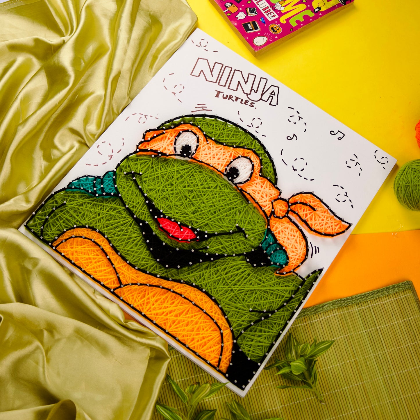 Ninja Turtles - String art