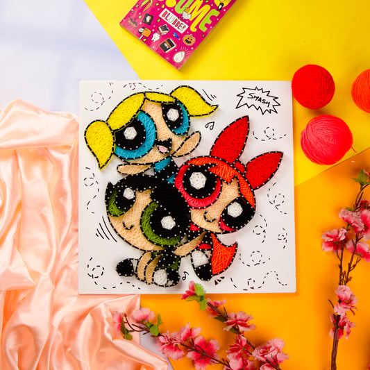 PowerPuff Girls - String art