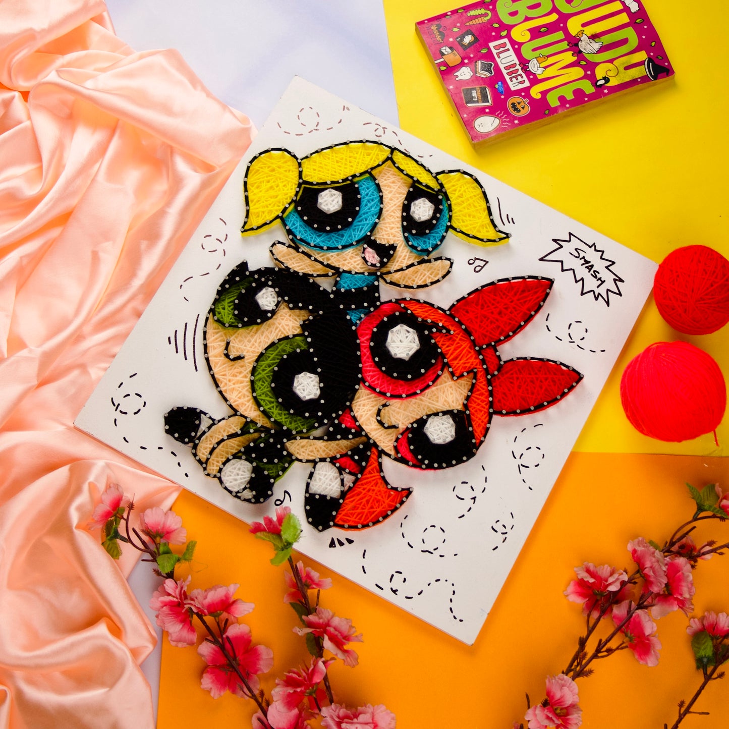 PowerPuff Girls - String art