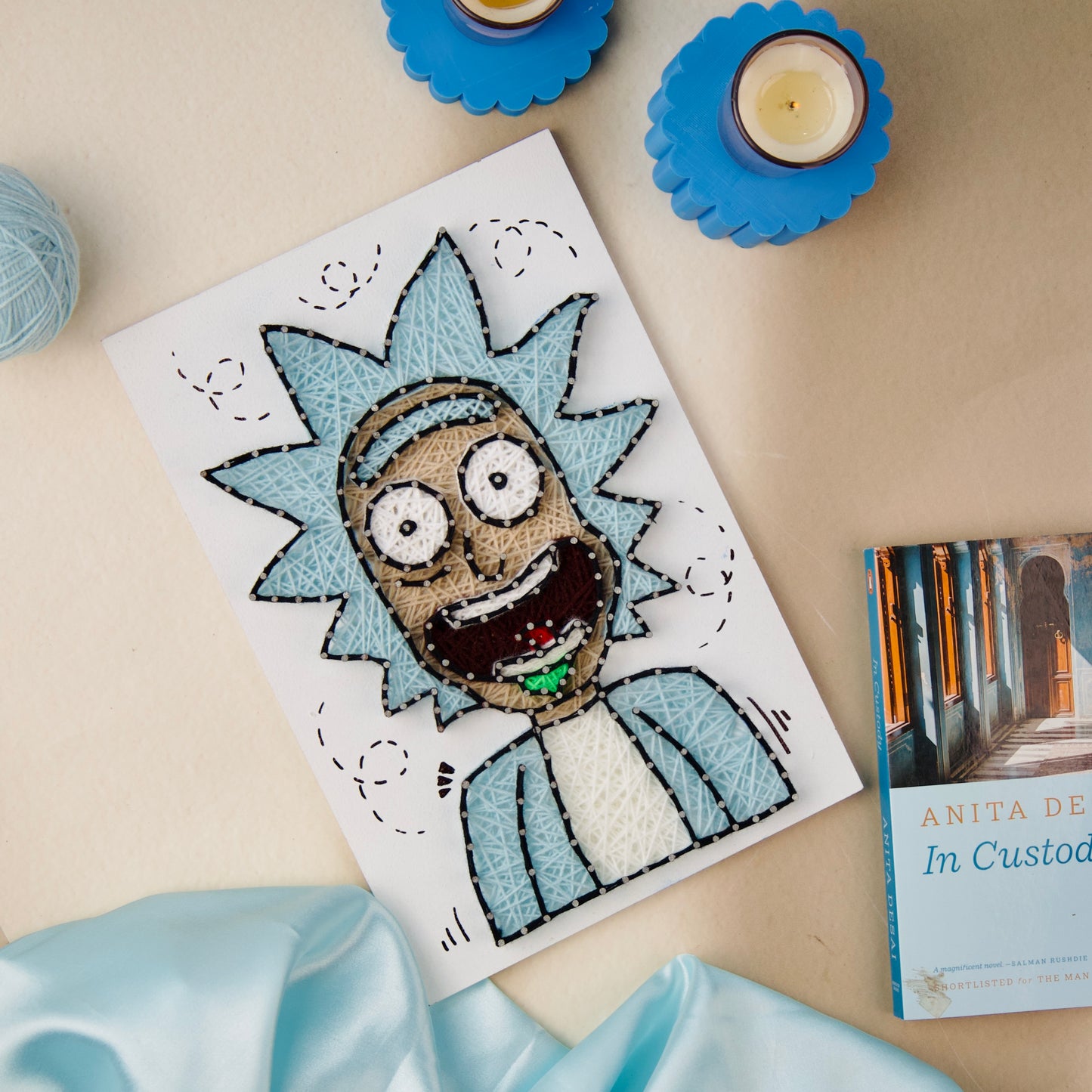 Best Rick Customised String Art from The Finecrafts Studio.