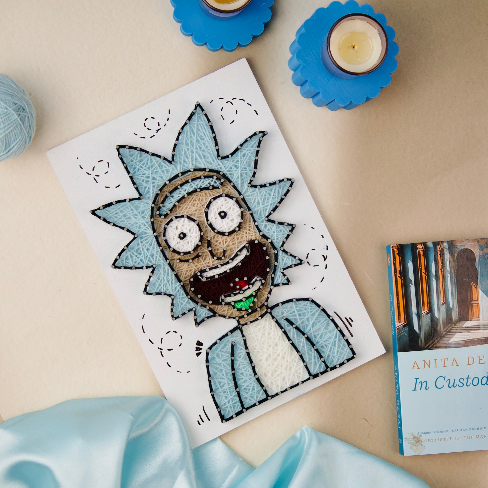 Best Rick Customised String Art from The Finecrafts Studio.