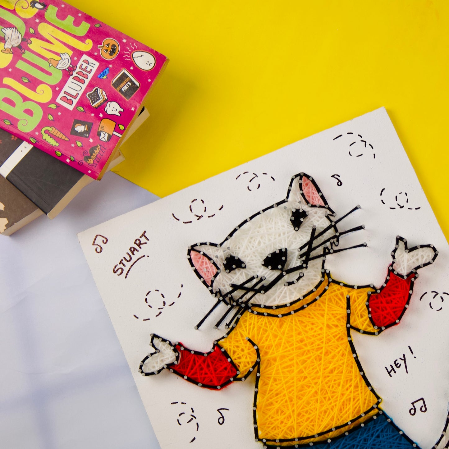 Stuart Little - String art