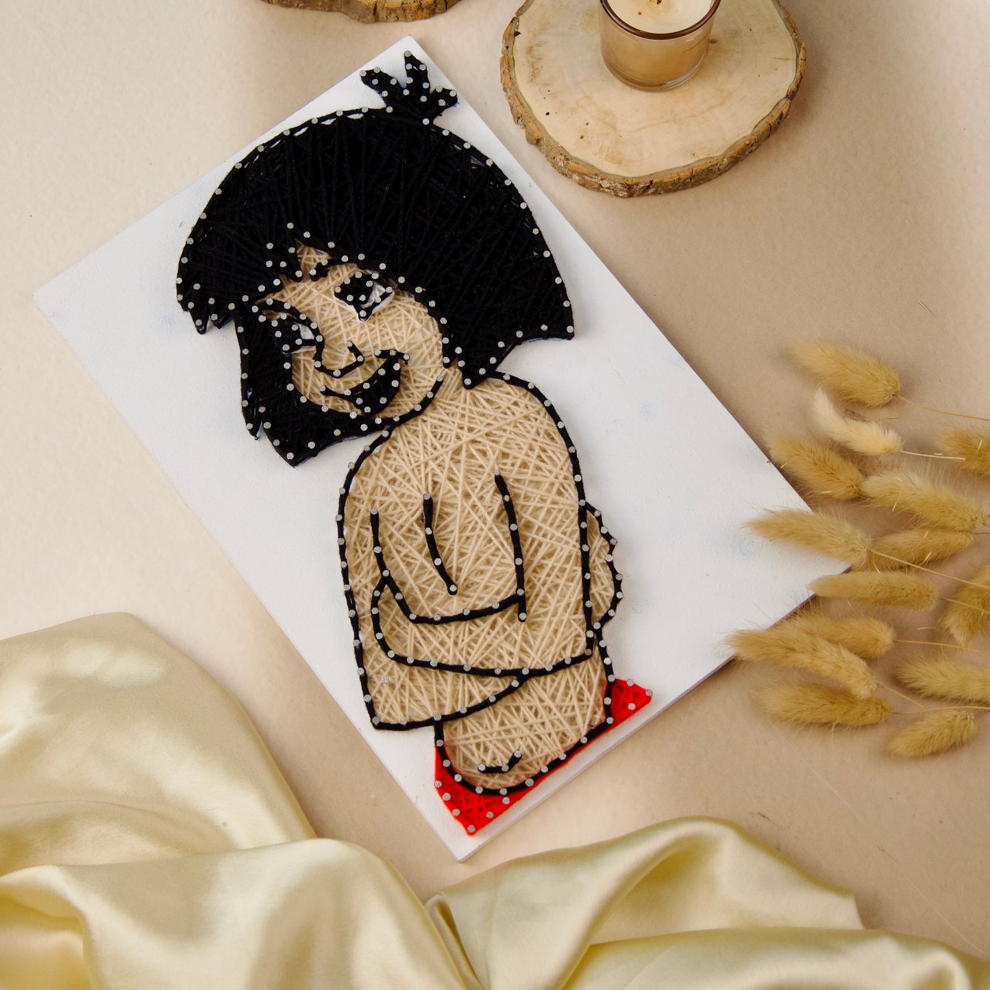 Best string art creation for personalised gifts for him, available on The Finecrafts Studio.