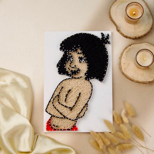 Amazing customised string art for birthdays – Best thread art gift for him from The Finecrafts Studio, available near you.