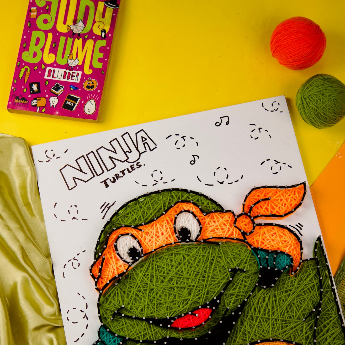 Ninja Turtles - String art
